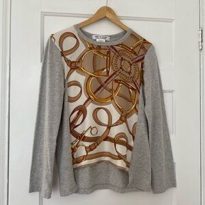 Comme de Garçons Japan cotton and silk long sleeved shirt